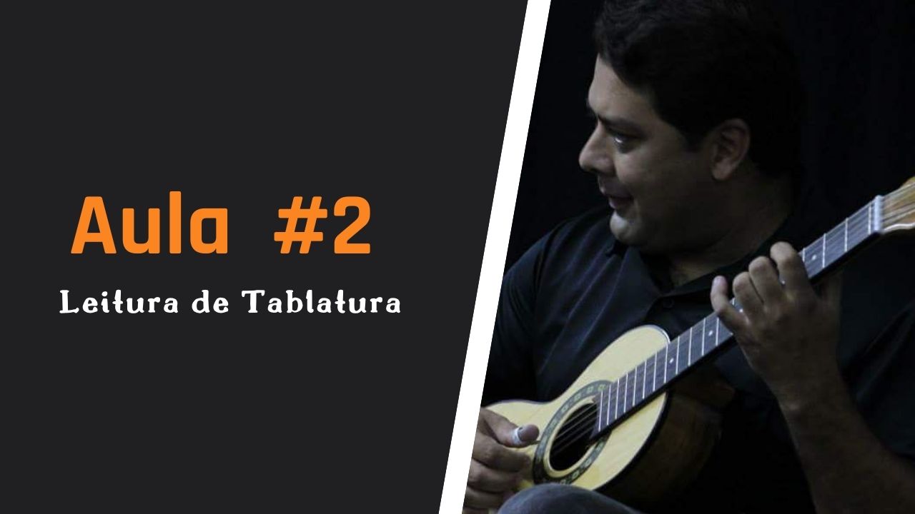 aula de violão sobre tablatura